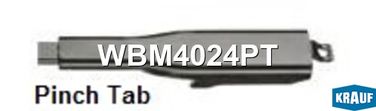 Krauf WBM4024PT Щетка стеклоочистителя бескаркасная - 3
