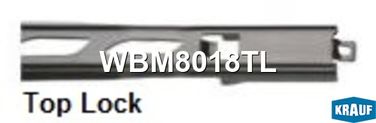 Krauf WBM8018TL Щетка стеклоочистителя бескаркасная - 3