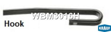 Krauf WBM3016H Щетка стеклоочистителя гибридная - 3