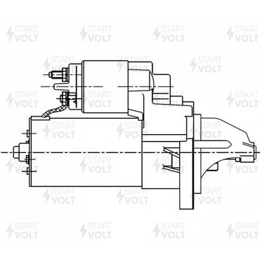 STARTVOLT LSt 0501 Стартер - 6