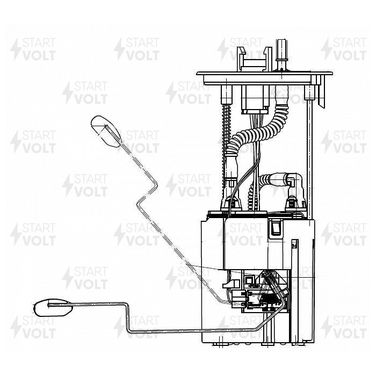 STARTVOLT SFM 0807 Модуль топливного насоса для а/м Hyundai/KIA ix35 (10-)/Sportage III (10-) 2.0i - 2
