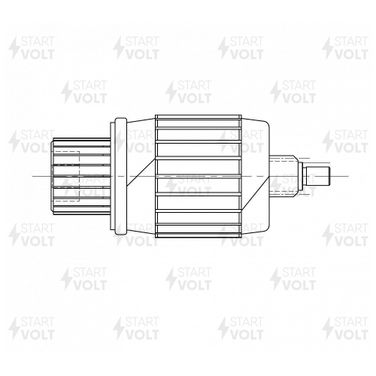 STARTVOLT SR 0838 Ротор стартера - 5