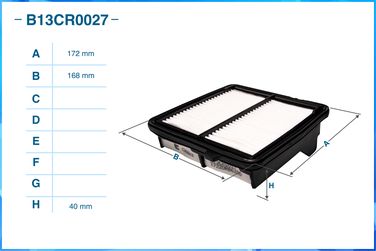 CWORKS B13CR0027 Фильтр воздушный - 2