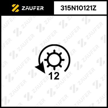 ZAUFER 315N10121Z Бендикс стартера - 3