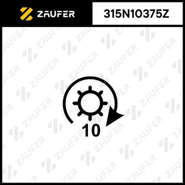 ZAUFER 315N10375Z Бендикс стартера - 3
