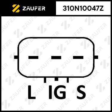 ZAUFER 310N10047Z Регулятор генератора - 3