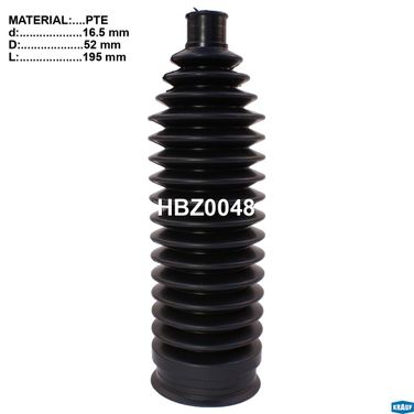 Krauf HBZ0048 Пыльник рулевой рейки - 1