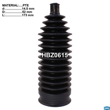 Krauf HBZ0615 Пыльник рулевой рейки - 1