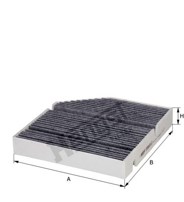 Hengst E5967LC Фильтр салона Угольный - 1