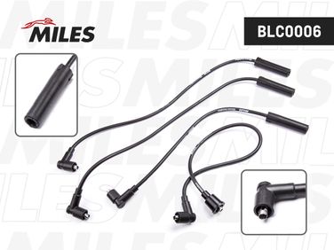 Miles BLC0006 Высоковольтные провода зажигания daewoo matiz 0.8 - 2