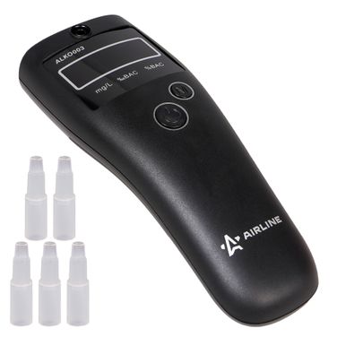 AIRLINE ALKO003 Алкотестер полупроводниковый черный PRO - 3