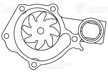 Luzar LWP 3004 Насос водяной для а/м Great Wall Hover (05-) 2.4i [4g64] - 4