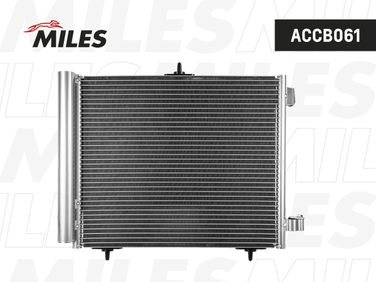 Miles ACCB061 Конденсер citroen c2/c3 / peugeot 207/1007 1.1-1.6/1.4-1.6HDi 02- - 1