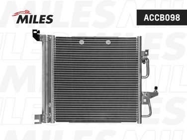 Miles ACCB098 Конденсер opel astra/zafira 1.3d-1.9d 04- - 2