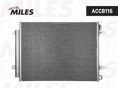 Miles ACCB116 Конденсер VW passat 2.0-3.6 FSI 05- - 1