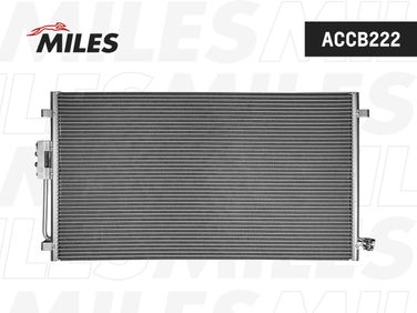 Miles ACCB222 Конденсер dodge caravan/chrysler voyager III 2.4-3.8 00-08 - 1