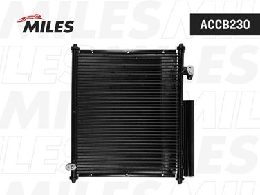 Miles ACCB230 Конденсер honda jazz 1.2/1.4 02- - 1