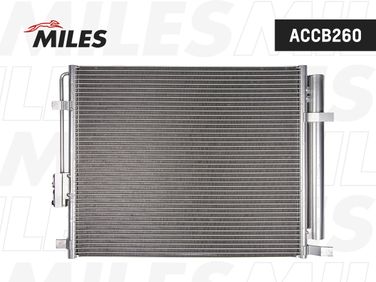 Miles ACCB260 Конденсер hyundai santa FE 2.0d/2.2d A/T 12- - 1