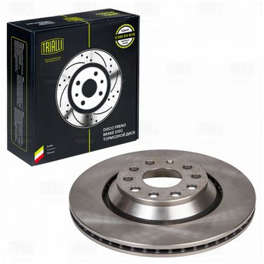Trialli DF 180128 Диск торм. для а/м Audi A3 (03-)/vw Golf v (03-)/Golf VI (08-) зад. d=310 | зад | - 1