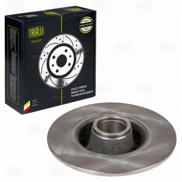 Trialli DF 095109 Диск торм. для а/м Renault Megane II (02-)/Clio III (05-) зад. d=240 (без подш.) | зад | - 2