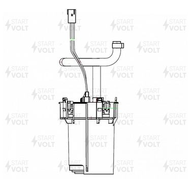 STARTVOLT SFM 0702 Модуль топливного насоса для а/м Opel Astra g (98-)/Vectra b (95-) 1.6i/1.8i/2.0i - 2
