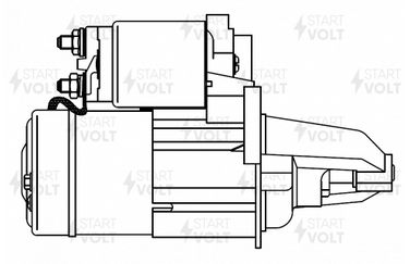 STARTVOLT LSt 1423 Стартер - 6