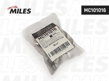 Miles MC101016 Хомут 10-16/9 мм, червячный, нерж. - 2