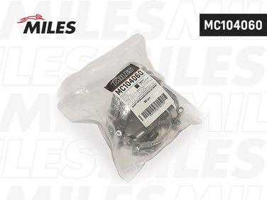 Miles MC104060 Хомут 40-60/9 мм, червячный, нерж. - 2