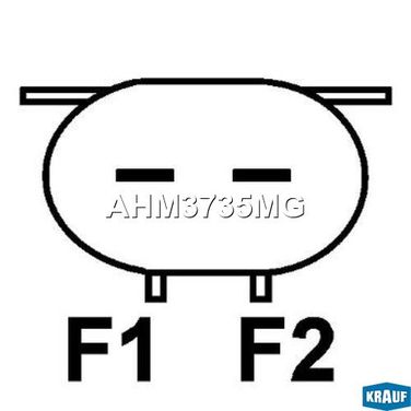 Krauf AHM3735MG Щёткодержатель генератора - 3
