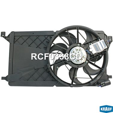 Krauf RCF0338CD Вентилятор охлаждения с кожухом и блоком управления - 2