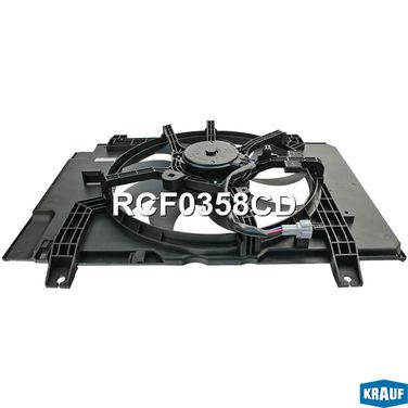 Krauf RCF0358CD Электродвигатель вентилятора радиатора - 4