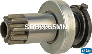 Krauf SDB9965MN Бендикс стартера - 5