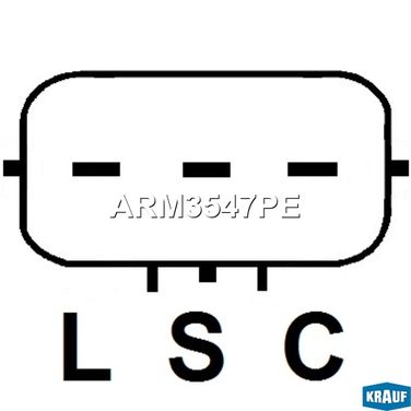 Krauf ARM3547PE Регулятор генератора - 3