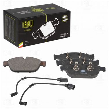 Trialli PF 4173 Колодки тормозные дисковые для а/м Audi A6 (11-)/a7 (10-) перед. т/с Ate (в компл. с 2-мя датч.) | перед | - 2