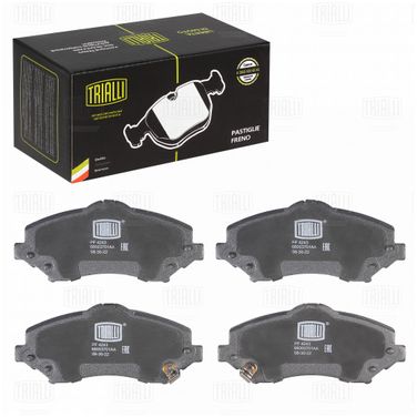 Trialli PF 4243 Колодки тормозные дисковые | перед | - 3