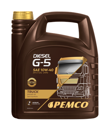 PEMCO PM0705-5 10w-40 Diesel G-5 uhpd 5л (полусинт. мотор. масло) HCV - 1