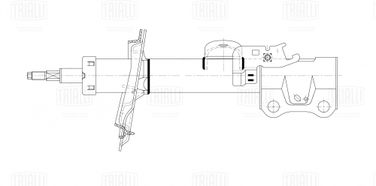 Trialli AG 30153 Амортизатор для а/м Geely Atlas (18-) 2.0i (стойка) перед. лев. | перед лев | - 1