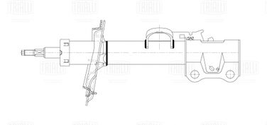 Trialli AG 30354 Амортизатор для а/м Geely Atlas (18-) 2.0i (стойка) перед. прав. | перед прав | - 1