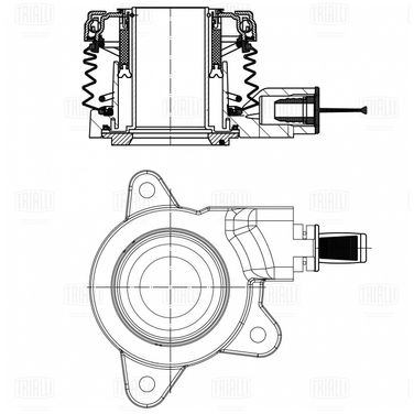 Trialli CT 3008 Муфта выкл. сцеп. для а/м Haval H6 (14-)/ GW Hover H6 (12-) 1.5i (гидравл.) (быстросъем. соед.) - 3