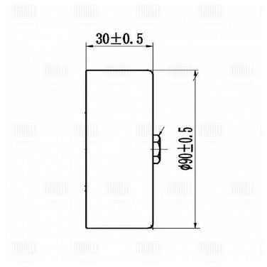 Trialli CM 5609 Ролик привод. ремня для а/м Toyota Land Cruiser 100 (98-) 4.7i - 3
