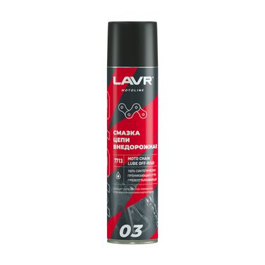 LAVR Ln7713 Moto Смазка цепи Внедорожная, 400 мл - 3