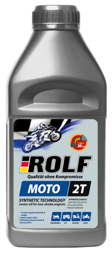 ROLF 322662 Moto 2T п/синт 0,5л (25шт/уп) в - 1