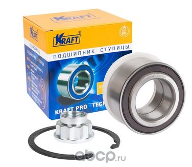 KRAFT KT 204650 Подшипник ступицы переднего колеса, комплект для а/м Toyota Aygo (05-12) - 1