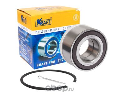 KRAFT KT 204613 Подшипник ступицы переднего колеса, комплект для а/м Nissan Micra (03-) - 1