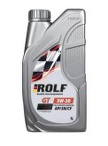 ROLF 322446 GT синт. 5w30 1л sn/cf (12шт/уп) пластик - 1