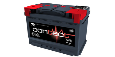 Contact CON7710 Аккумулятор Contact 77 Ah, 640 A, 276x175x190 прям. - 2