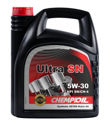 CHEMPIOIL CH9722-4 5w-30 Ultra sl(sn) / ch-4, a3/b4, 4л (синт. мотор. масло) - 2