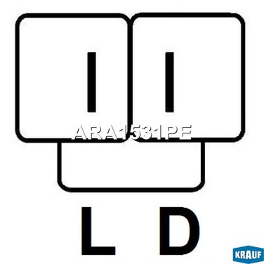 Krauf ARA1531PE Регулятор генератора - 3