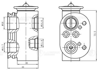 Luzar LTRV 2630 Клапан расш. кондиционера (трв) для а/м BMW 3 (f30) (11-)/1 (f20) (11-) - 3