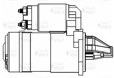 STARTVOLT LSt 2514 Стартер - 1